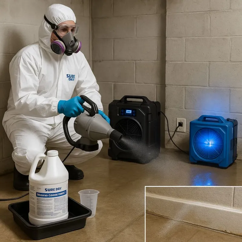 Sanitization and Odor Removal process in Ransom Canyon, TX