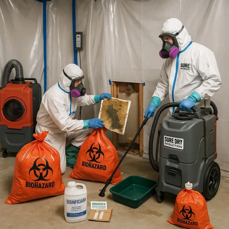 Contaminated Water Handling Protocols process in Ransom Canyon, TX