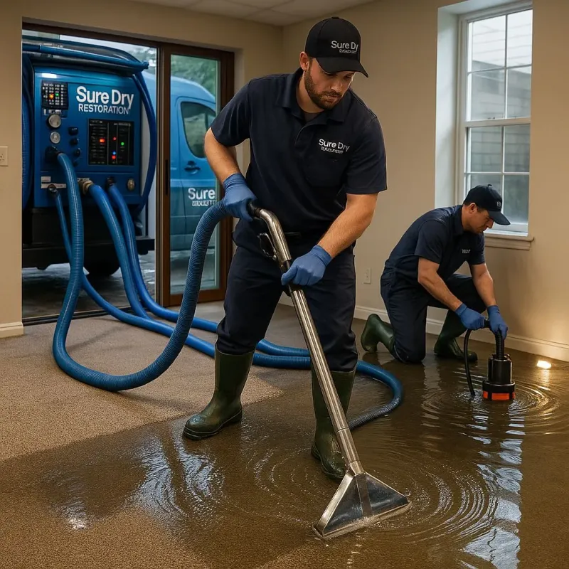Water Extraction and Removal process in Ransom Canyon, TX